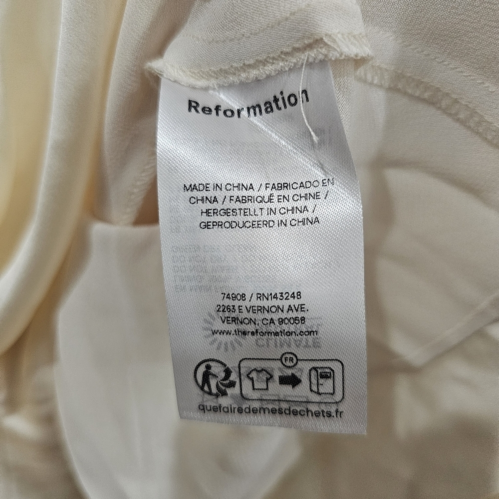 Reformation Jeany Silk Dress - Picture 7 of 12